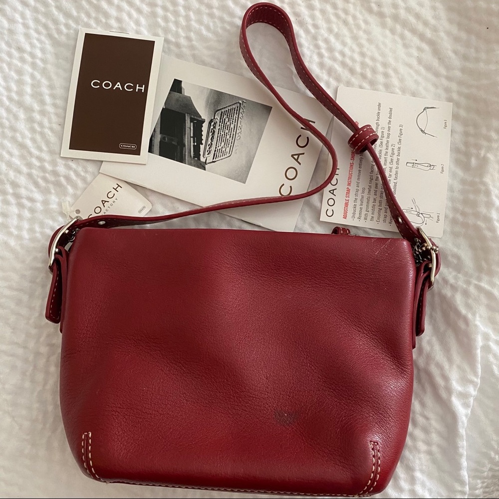 Mini leather Handle bag (Convertible)